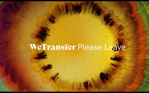 Wetransfer Please Leave