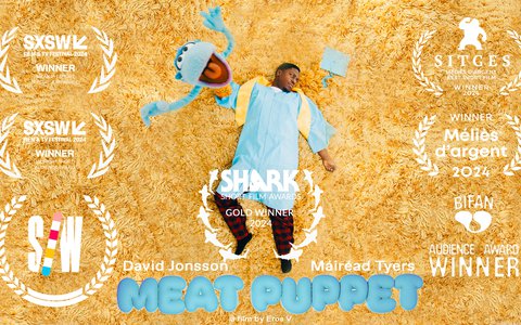Meat Puppet Trailer Art Short Of The Week All White 879386